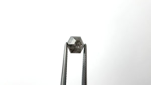 1.89ct 7.86x6.95x3.93mm Hexagon Step Cut 27232-04