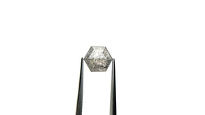 2.10ct 9.57x8.38x3.08mm Hexagon Rosecut 26781-09