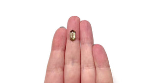 2.25ct 12.01x5.76x3.42mm Hexagon Rosecut 27537-13