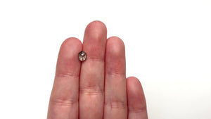 1.05ct 7.09x5.08x3.38mm Hexagon Rosecut 27539-25
