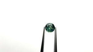 0.85ct 5.51x5.48x3.56mm Round Brilliant Sapphire 19940-11