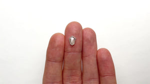 1.28ct 8.98x6.46x2.85mm Shield Rosecut 23840-06