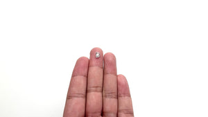 0.63ct 6.98x4.49x2.40mm Half Moon Double Cut 25807-28