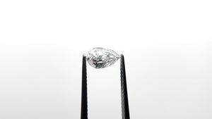 1.00ct 8.67x5.27x3.20mm SI1 E Geo Pear Step Cut 🇨🇦 26245-01