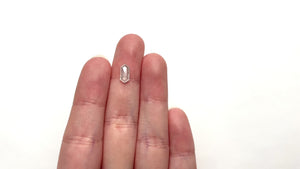 1.10ct 9.77x4.57x2.28mm Hexagon Rosecut 27536-13