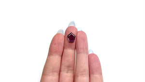 1.88ct 10.98x9.08x1.83mm Shield Portrait Cut Sapphire 27740-16