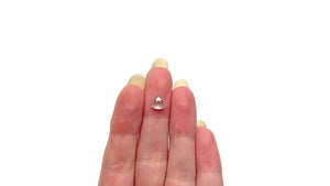1.27ct 6.57x6.35x3.42mm Trillion Rosecut 26294-08