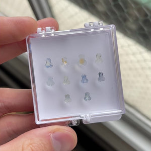 4.30cttw 10pc Penis Rosecut Sapphire Parcel 23386-00