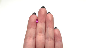 0.56ct 6.21x3.73x2.70mm Oval Brilliant Sapphire 27957-11