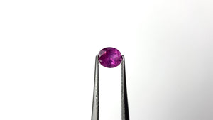 0.76ct 5.93x4.94x3.32mm Oval Brilliant Sapphire 27957-34