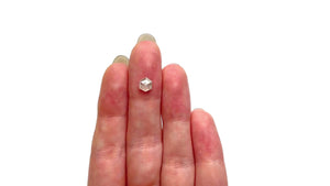 0.73ct 6.03x5.17x2.87mm Hexagon Step Cut
