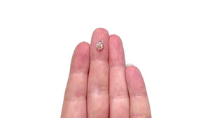 1.26ct 8.67x5.25x3.30mm Hexagon Rosecut 27536-01