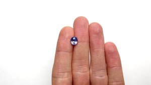 2.58ct 7.99x6.96x5.70mm Oval Brilliant Sapphire 25313-01