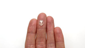 1.34ct 9.73x6.89x2.39mm Oval Rosecut 27066-01