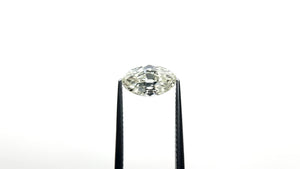 1.75ct 10.34x6.31x3.7.4mm GIA SI2 K Antique Moval Brilliant 27409-01