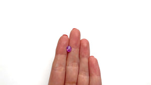 1.00ct 6.86x5.64x3.03mm Oval Brilliant Sapphire 25296-01