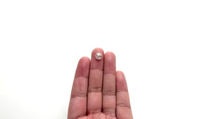 1.36ct 8.01x7.99x2.73mm Round Rosecut 25458-21