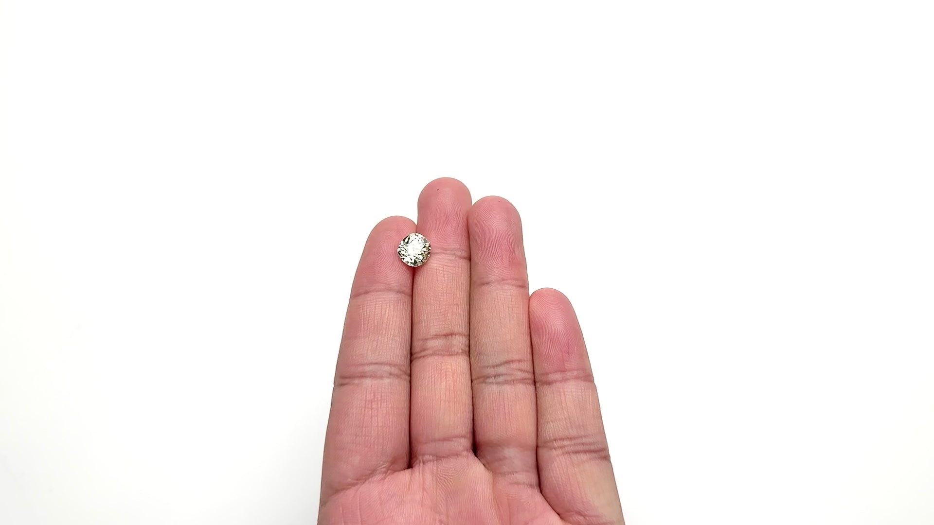 2.62ct 8.54x9.01x5.40mm SI1 U-V Old European Cut 26756-01