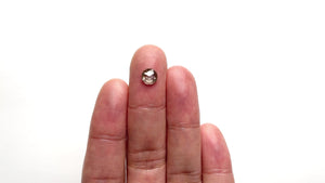 0.96ct 6.57x6.56x2.82mm Round Rosecut 22390-19