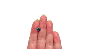 1.17ct 6.54x6.52x3.85mm Round Brilliant Sapphire 26524-02