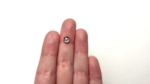 1.28ct 6.97x5.74x3.53mm Hexagon Rosecut 27539-21