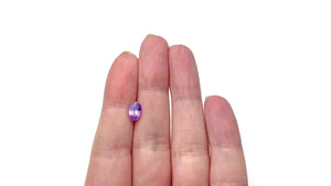 1.46ct 8.76x5.87x3.85mm Moval Brilliant Sapphire 27448-01