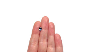 0.64ct 5.93x4.85x2.98mm Oval Brilliant Sapphire 26668-17