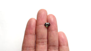 1.22ct 8.83x6.91x2.50mm Shield Double Cut Sapphire 23433-43