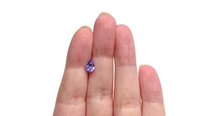 1.55ct 8.52x5.56x4.56mm Geo Pear Brilliant Sapphire 27472-01