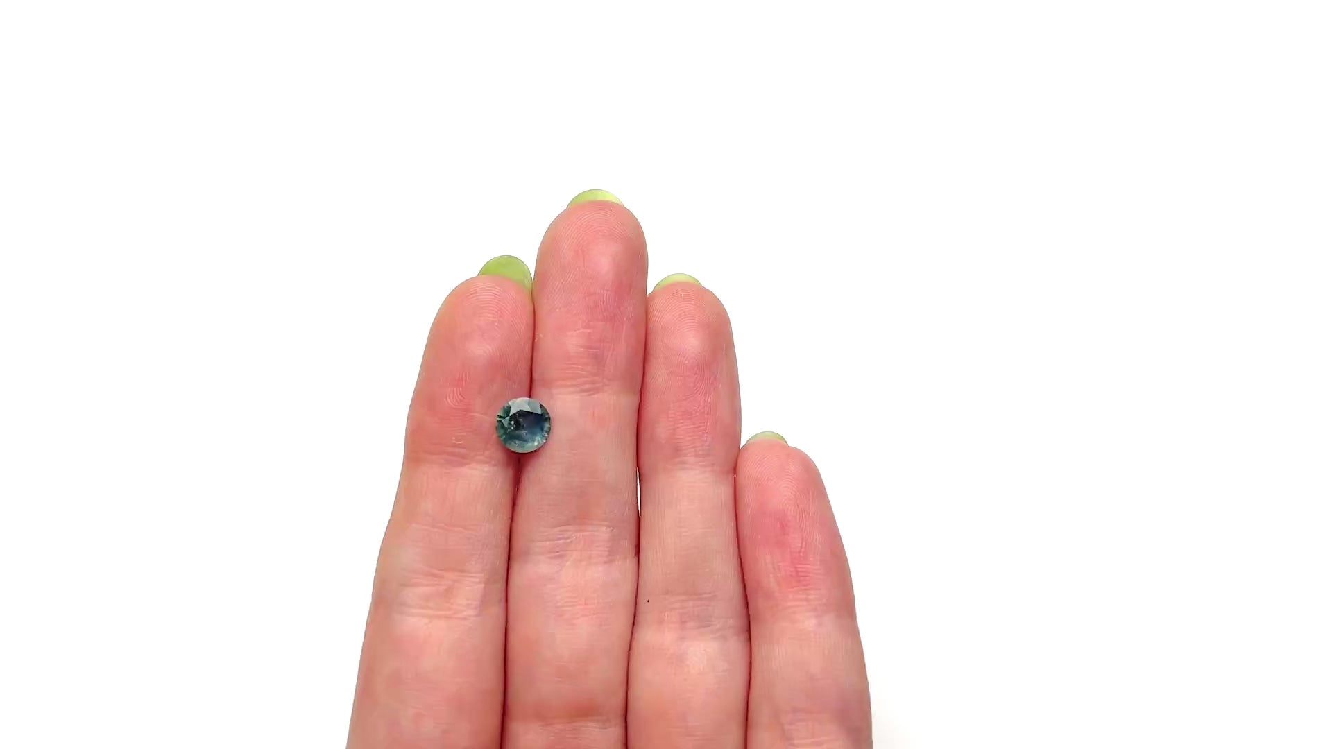 1.14ct 6.59x6.52x3.75mm Round Brilliant Sapphire 26524-19