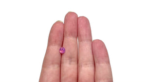 1.02ct 6.04x5.39x4.11mm Oval Brilliant Sapphire 27456-01