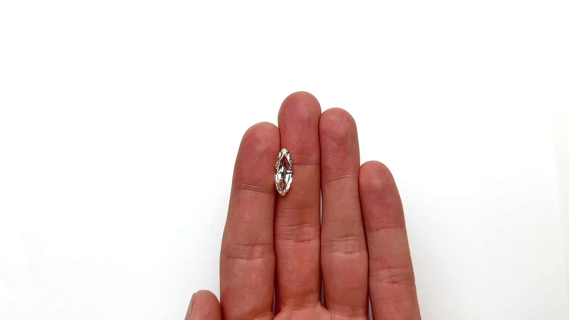 2.72ct 17.65x6.98x2.94mm GIA SI1 S-T Modern Antique Moval Brilliant 27760-01
