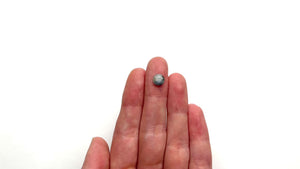 1.28ct 6.86x6.76x2.55mm Round Portrait Cut Sapphire 23907-04