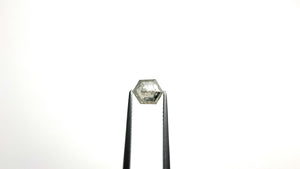 0.72ct 7.00x5.61x2.26mm Hexagon Rosecut 19612-07
