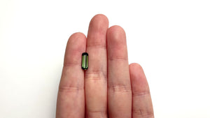 2.24ct 12.42x4.64x3.64mm Cut Corner Rectangle Step Cut Sapphire 27331-02