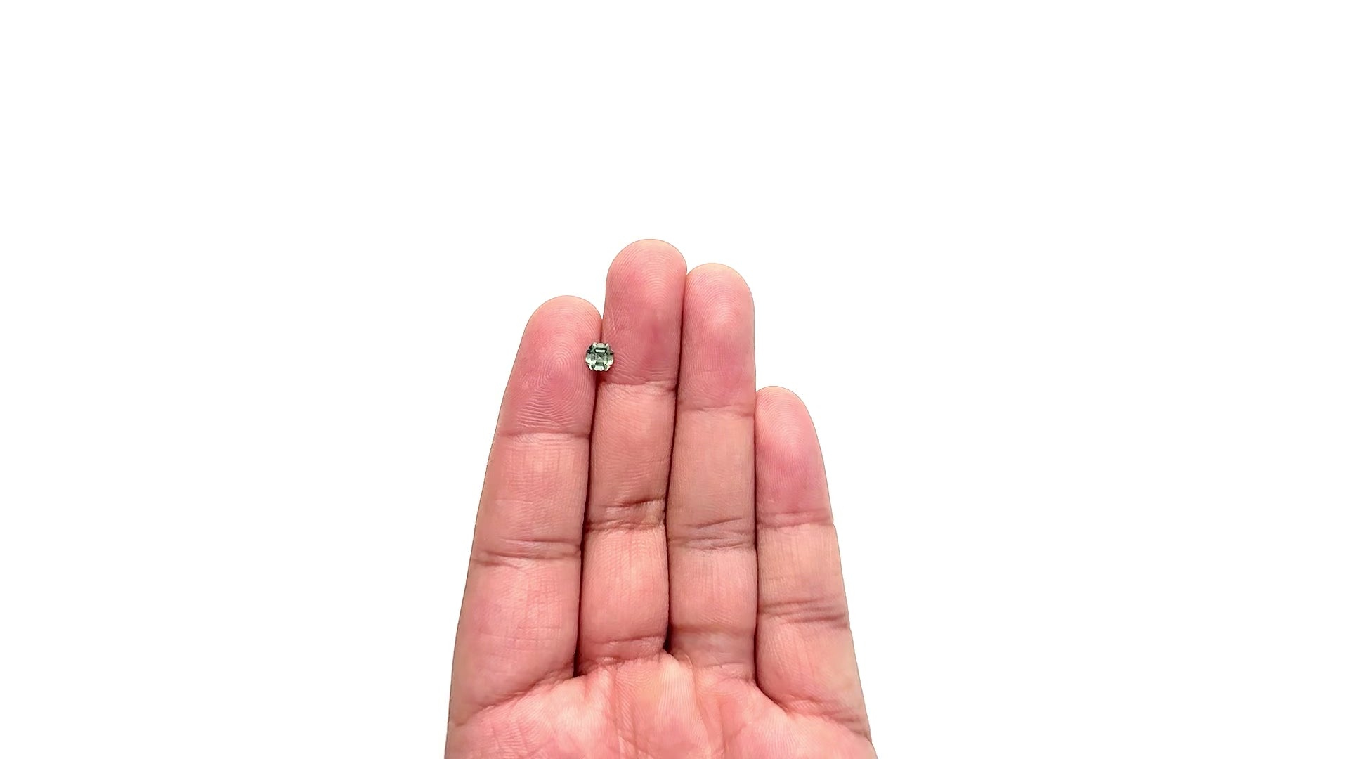 0.75ct 4.99x4.89x3.41mm Cut Corner Square Brilliant Sapphire 23903-18
