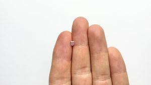 0.37ct 4.02x3.60x2.65mm GIA SI2 Fancy Pink Cushion Brilliant 🇦🇺 24141-01