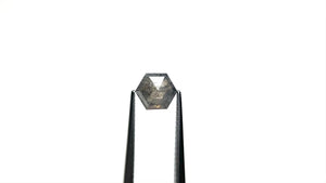 1.25ct 7.14x6.13x3.29mm Hexagon Rosecut 27228-05