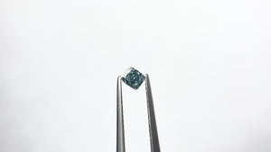 0.30ct 3.99x3.44x2.31mm GIA SI1 Fancy Grey-Blue Cushion Brilliant 24142-01