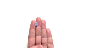 2.44ct 13.47x6.14x3.51mm Hexagon Step Cut Sapphire 26388-01