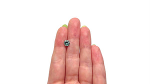 1.10ct 6.40x6.35x3.74mm Round Brilliant Sapphire 26524-22