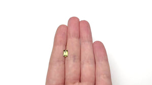 1.15ct 7.55x4.93x3.10mm Cut Corner Rectangle Step Cut Sapphire 27361-01