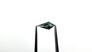 0.59ct 9.25x4.37x2.72mm Kite Step Cut Sapphire 25740-20