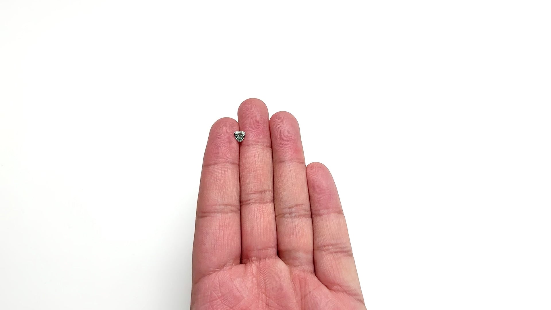 0.63ct 5.16x5.34x3.19mm Trillion Brilliant Sapphire 23692-01