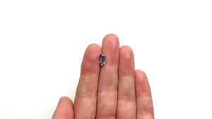 1.46ct 8.52x4.56x3.50mm Cut Corner Rectangle Step Cut Sapphire 23962-01