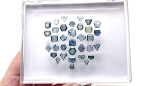 OFFLINE PARCEL 34pc 55.45cttw Portrait Cut Sapphire Parcel 22266-01