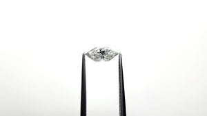 1.13ct 10.15x4.65x3.89mm GIA H I1 Hexagon Brilliant 27391-01