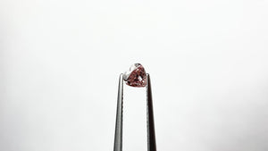 0.51ct 5.10x5.05x2.84mm GIA VS1 Fancy Orangy Pink Heart Brilliant 🇦🇺 24153-01