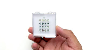 OFFLINE PARCEL 7.37cttw 17pc Oval Brilliant Sapphire Parcel 26152-01