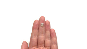 2.13ct 9.64x6.58x4.02mm Hexagon Step Cut 23177-08